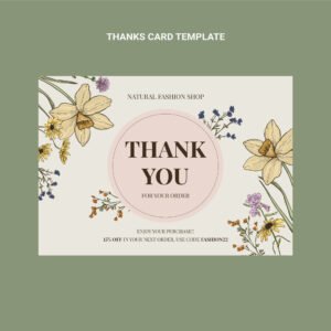 THANK YOU CARD